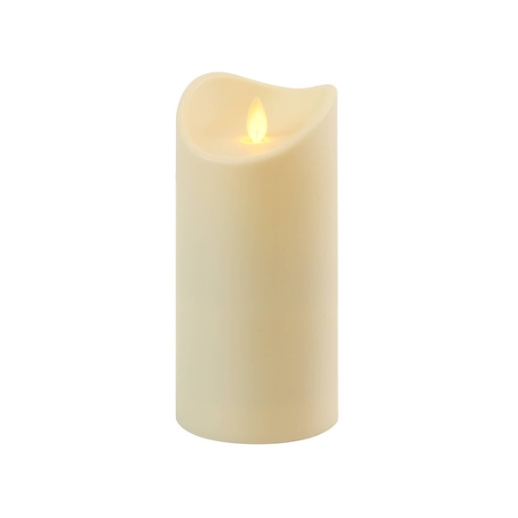Lumabase 7" Pillar Candle w/ Moving Flame - Picture 1 of 1